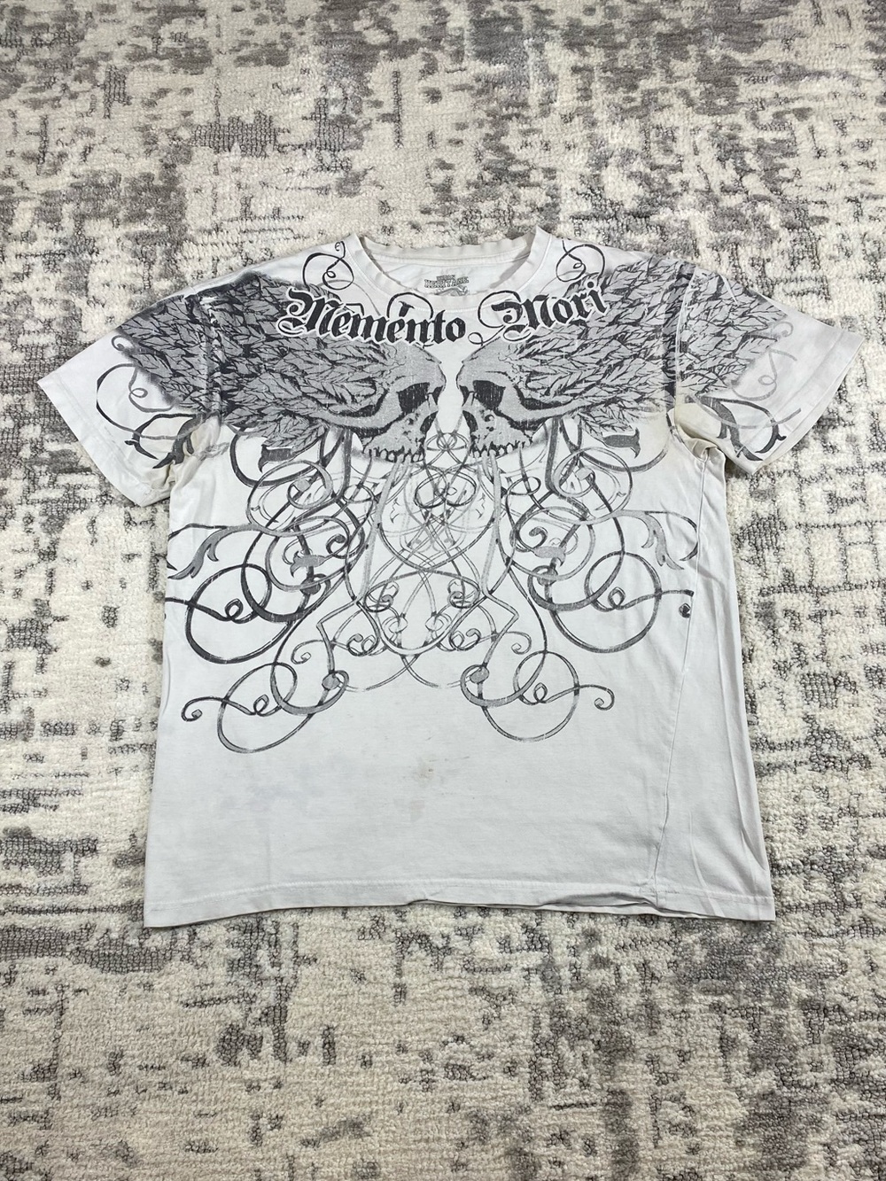 Y2k Maximilist Affliction Style Tee Shirt